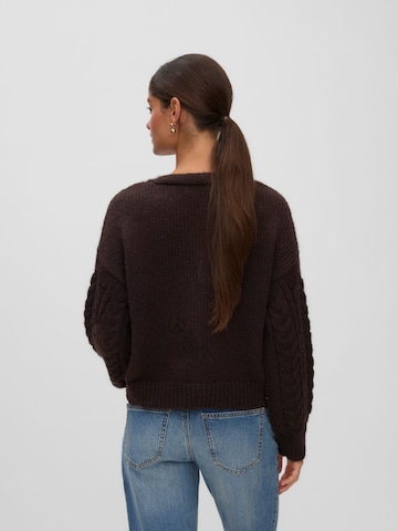 VERO MODA Knit cardigan 'VMDream' in Brown