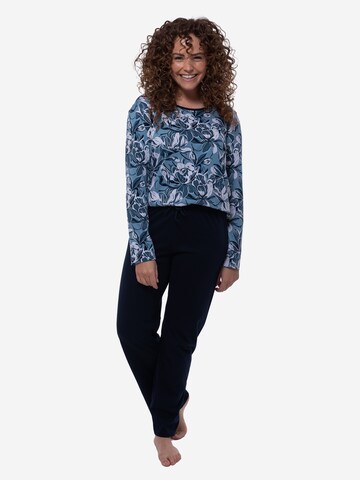 Ammann Pajama 'Night & Home' in Blue