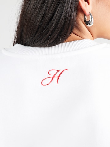 About You x Romina Palm Sweatshirt in Wit