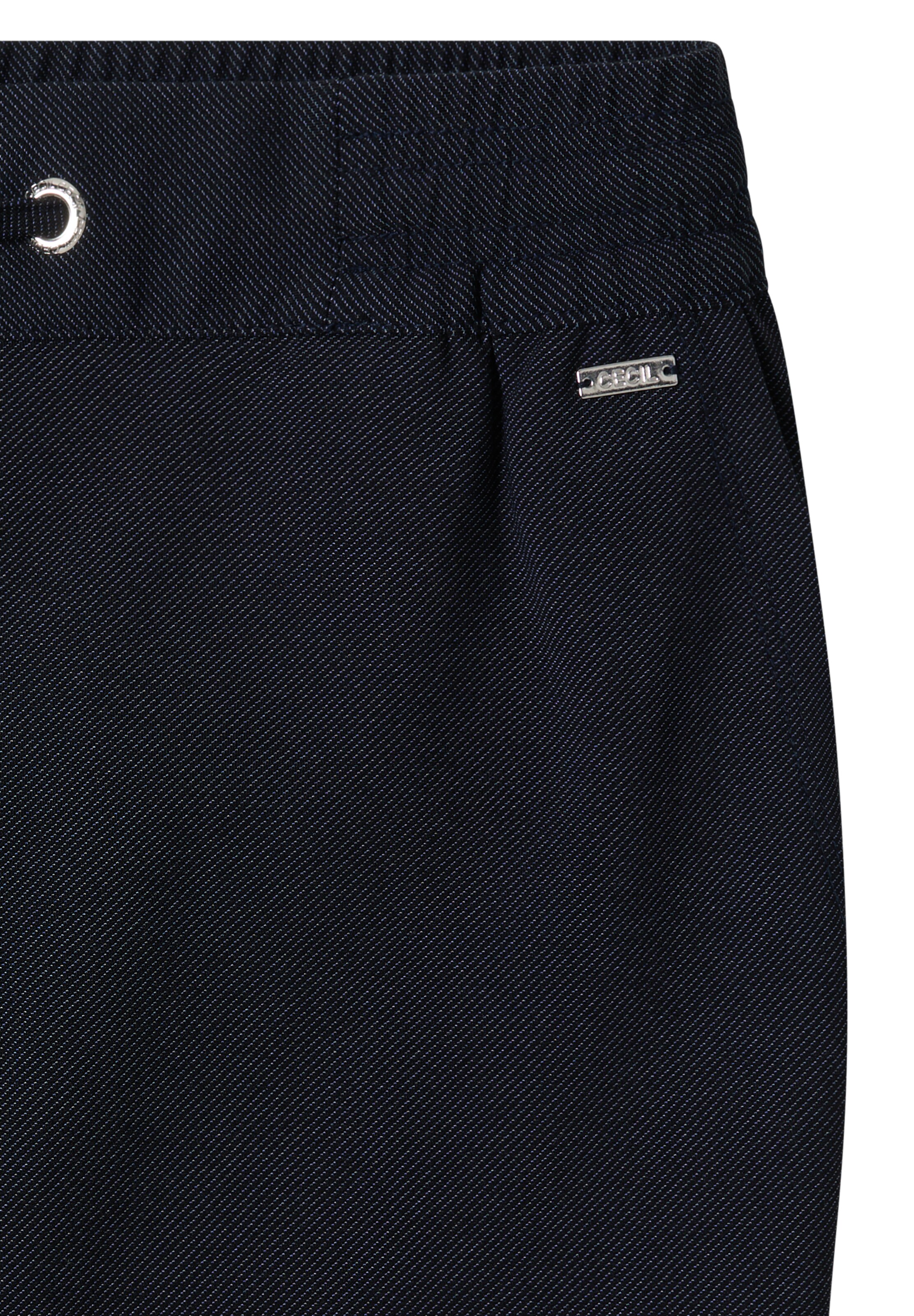 CECIL Slimfit Hose in Blau