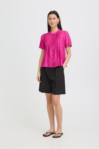 ICHI Blouse 'WILMA SH2' in Roze