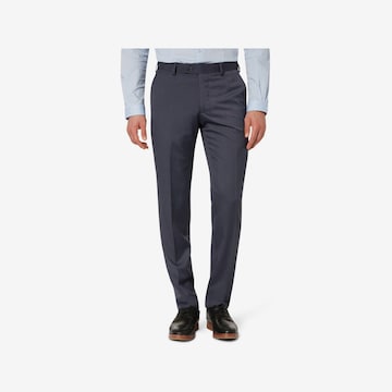 TOM TAILOR Regular Pleated Pants in Grey: front