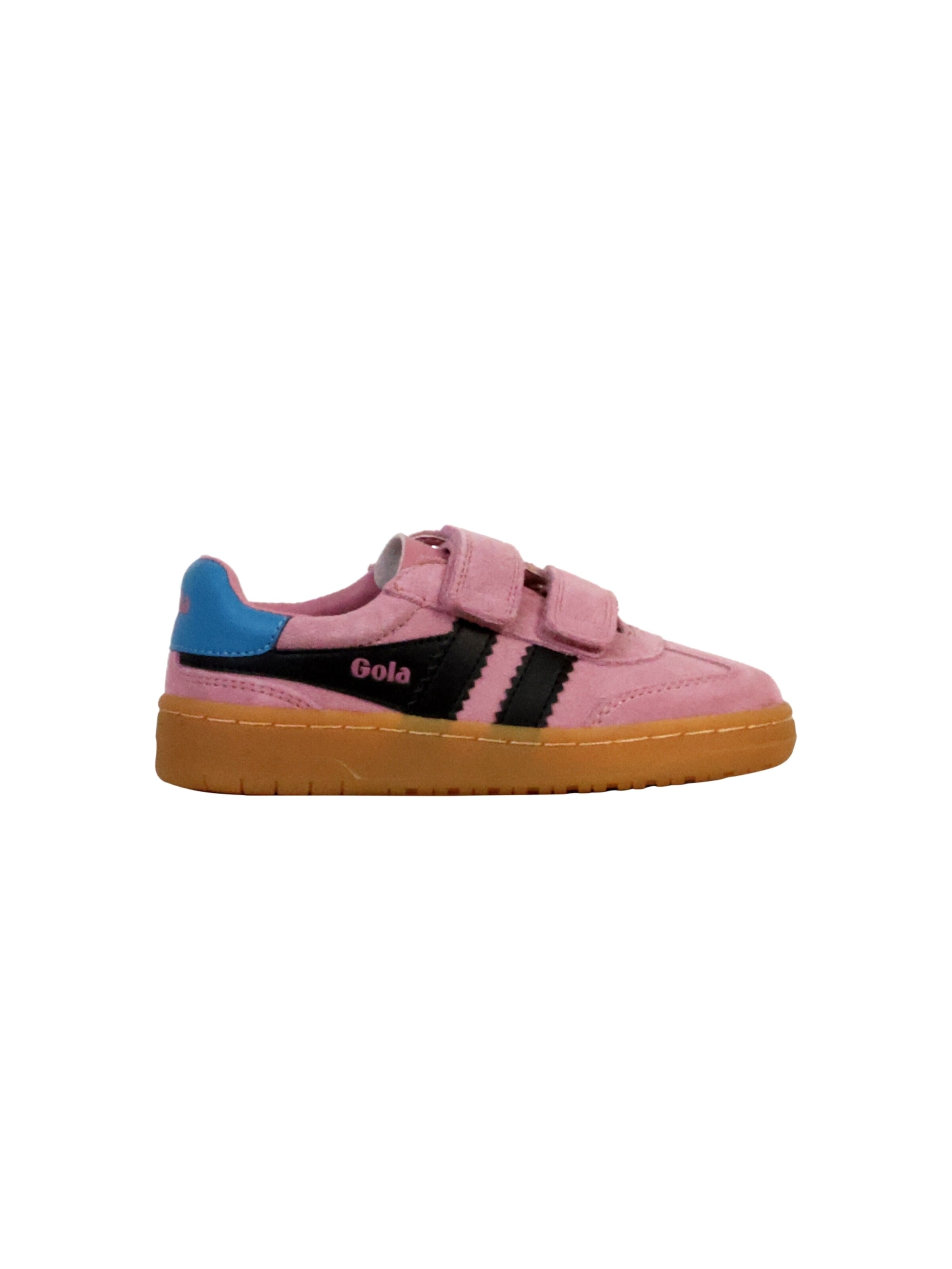 Gola Sneakersy 'Viper Strap Kinder-Sneaker aus Leder' w kolorze różowy