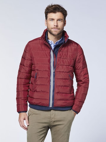 Polo Sylt Between-Season Jacket in Red: front