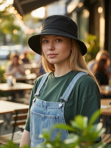 Kumixi Pet 'Sommerhut' in Zwart