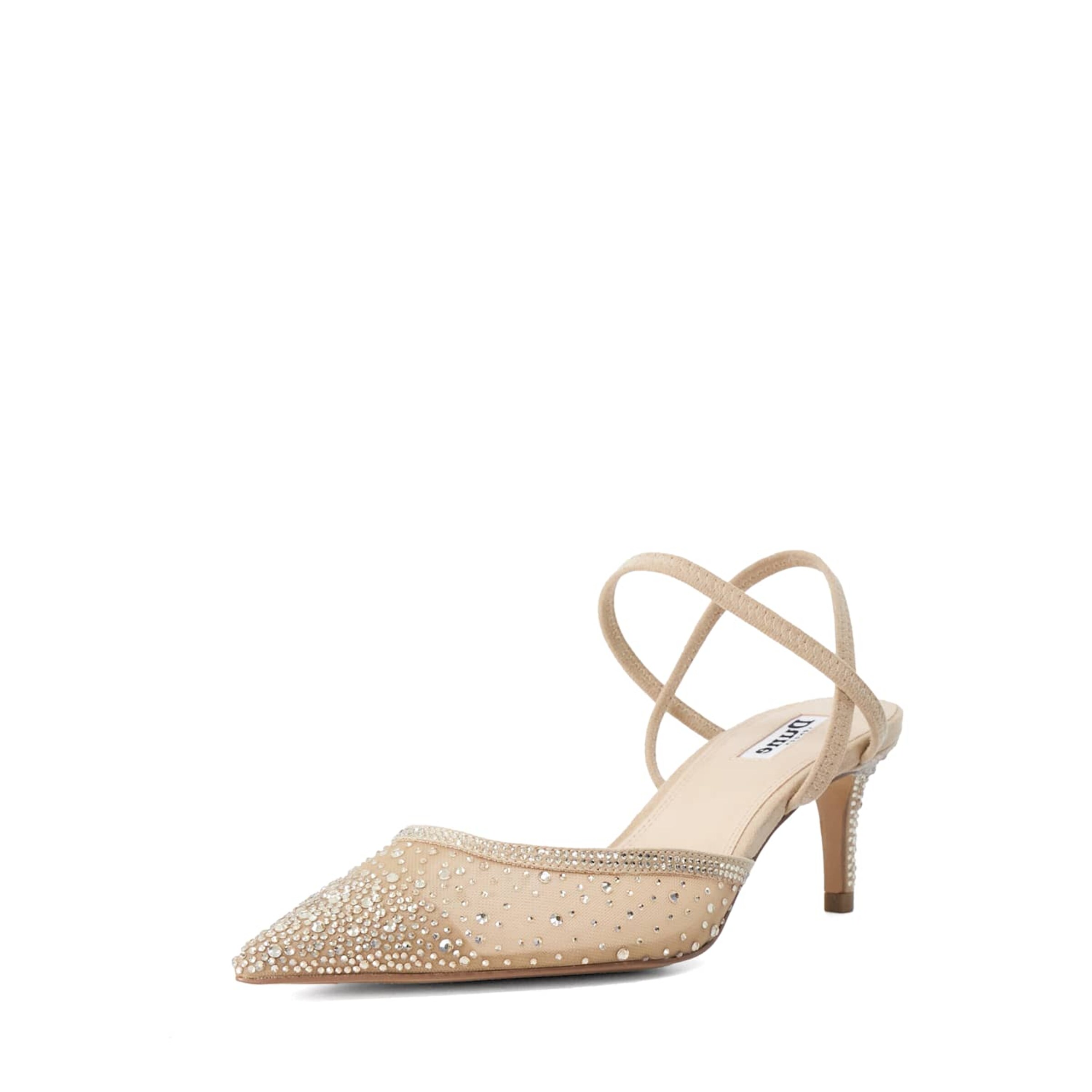 Dune LONDON Slingpumps 'Charismatic' in Beige: Vorderseite