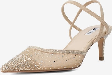 Dune LONDON Slingpumps 'Charismatic' in Beige: Vorderseite