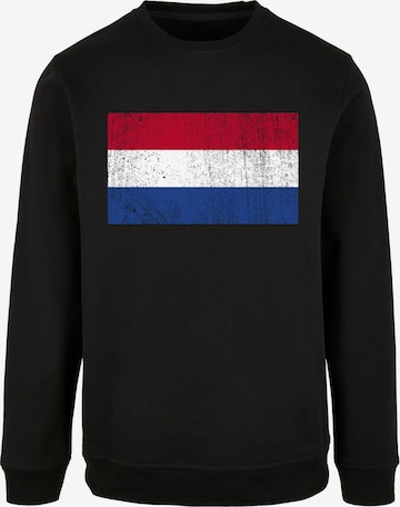 Sweat-shirt F4NT4STIC en noir : devant