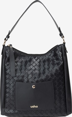 Usha Shoulder Bag in Black: front