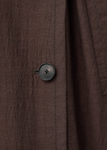 MANGO Between-Seasons Coat 'Graz' in Brown