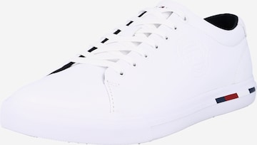 TOMMY HILFIGER Sneakers low i hvit: forside