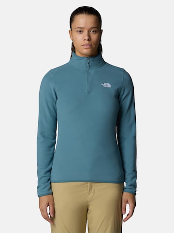 THE NORTH FACE Спортивная кофта '100 GLACIER' в Синий: спереди