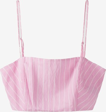 Bershka Top in Roze: voorkant