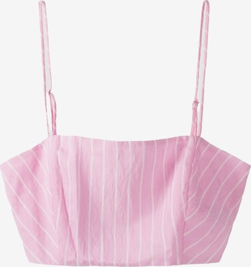 Bershka Top in Pink: front