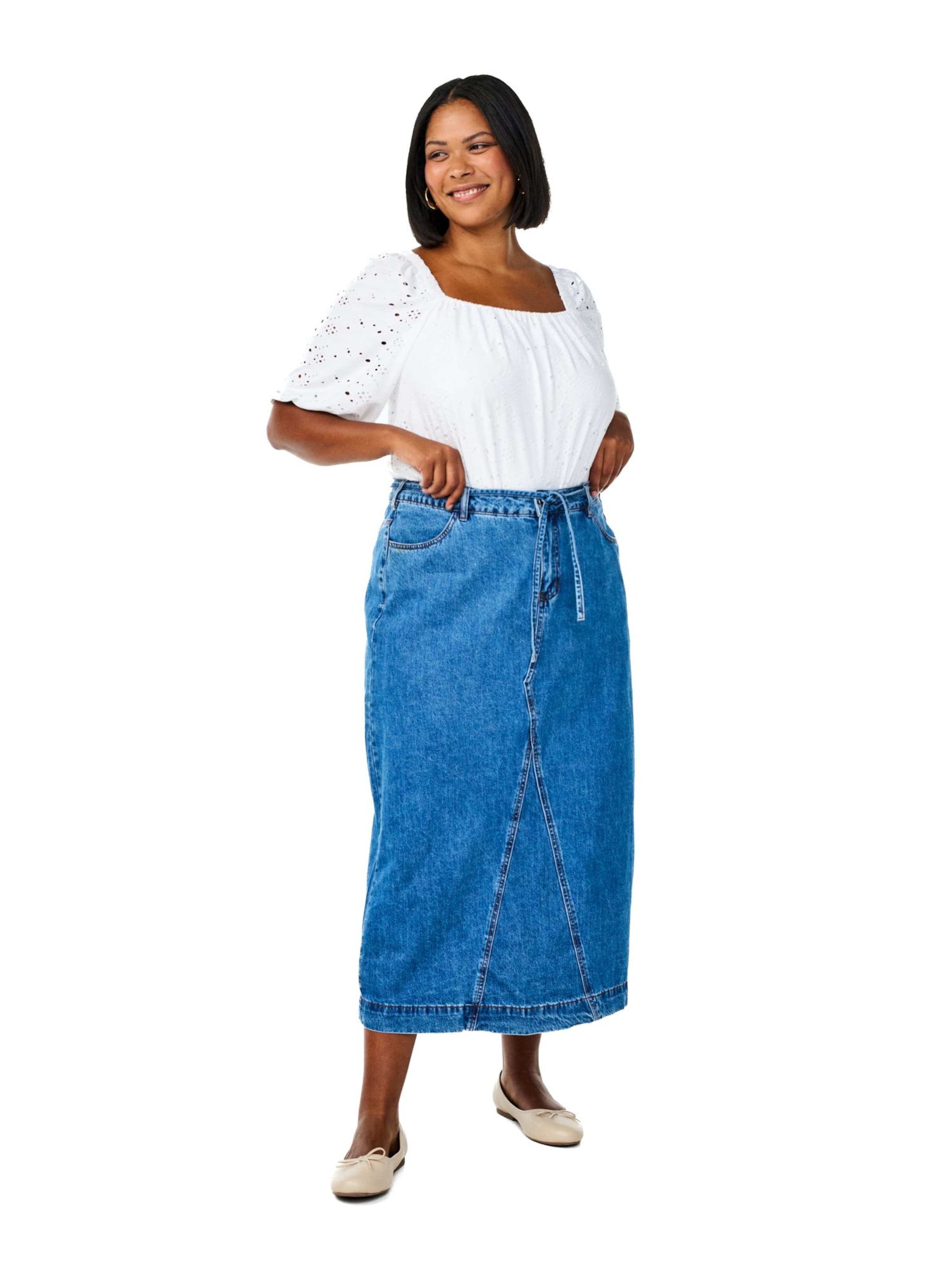 Zizzi Юбка в Синий