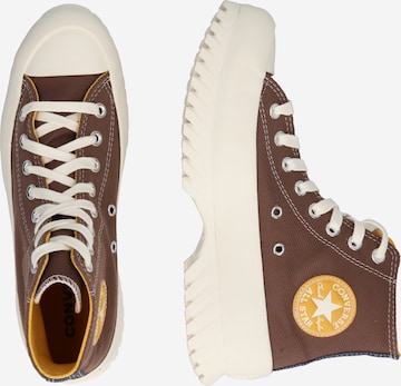 CONVERSE Magas szárú sportcipők 'Chuck Taylor All Star' - barna