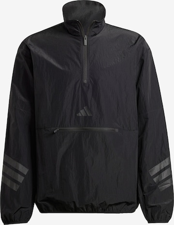 ADIDAS SPORTSWEAR Sportjacke 'Future Icons' in Schwarz: Vorderseite