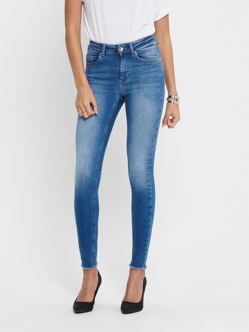 ONLY Skinny Jeans 'Blush' in Blauw: voorkant