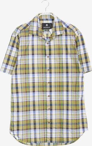 Navyboot Button Up Shirt in S in Mixed colors: front