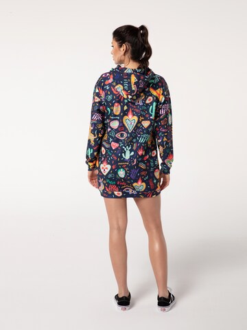 Robe oversize 'Colorful Mexico' Mr. Gugu & Miss Go en bleu