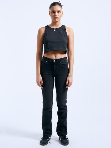 Dr. Denim Skinny Jeans 'Lexy Straight' in Zwart