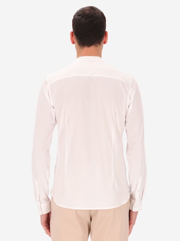 Distretto12 Slim fit Overhemd 'Tew' in Wit