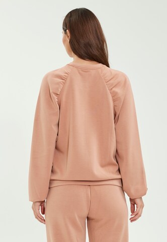 Athlecia Sportief sweatshirt in Bruin