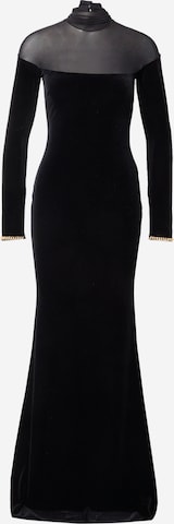 Robe de soirée Elisabetta Franchi en noir : devant