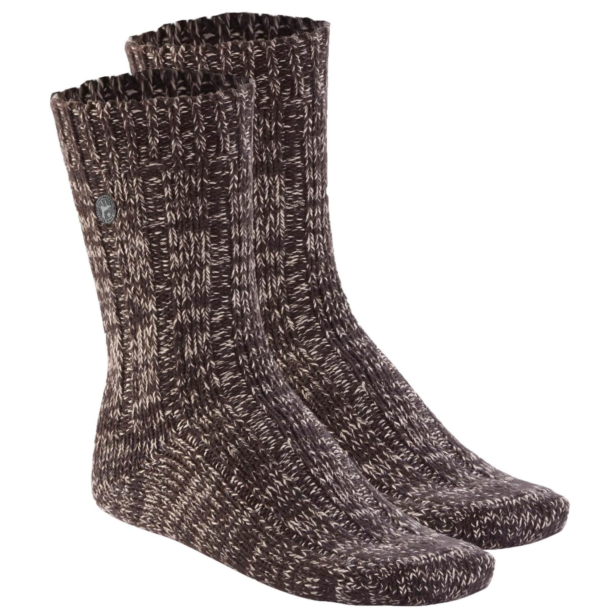 Chaussettes BIRKENSTOCK en marron : devant