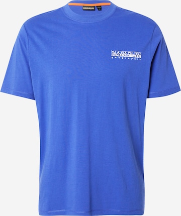 NAPAPIJRI - Camiseta 'S-TURRACH' en azul: frente