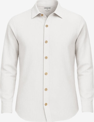 UNIQVIBE Overhemd in Wit: voorkant
