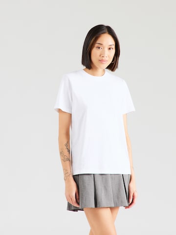 T-shirt Warehouse en blanc : devant