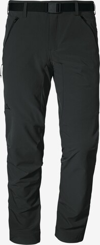 Schöffel Regular Outdoor Pants 'Taibun' in Grey: front