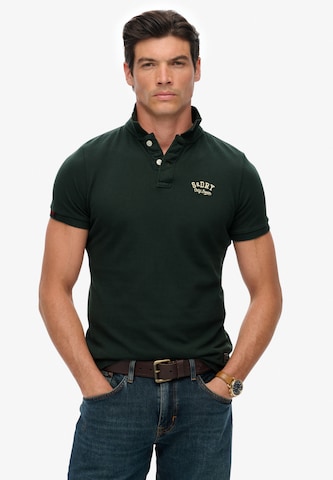 T-Shirt Superdry en vert : devant