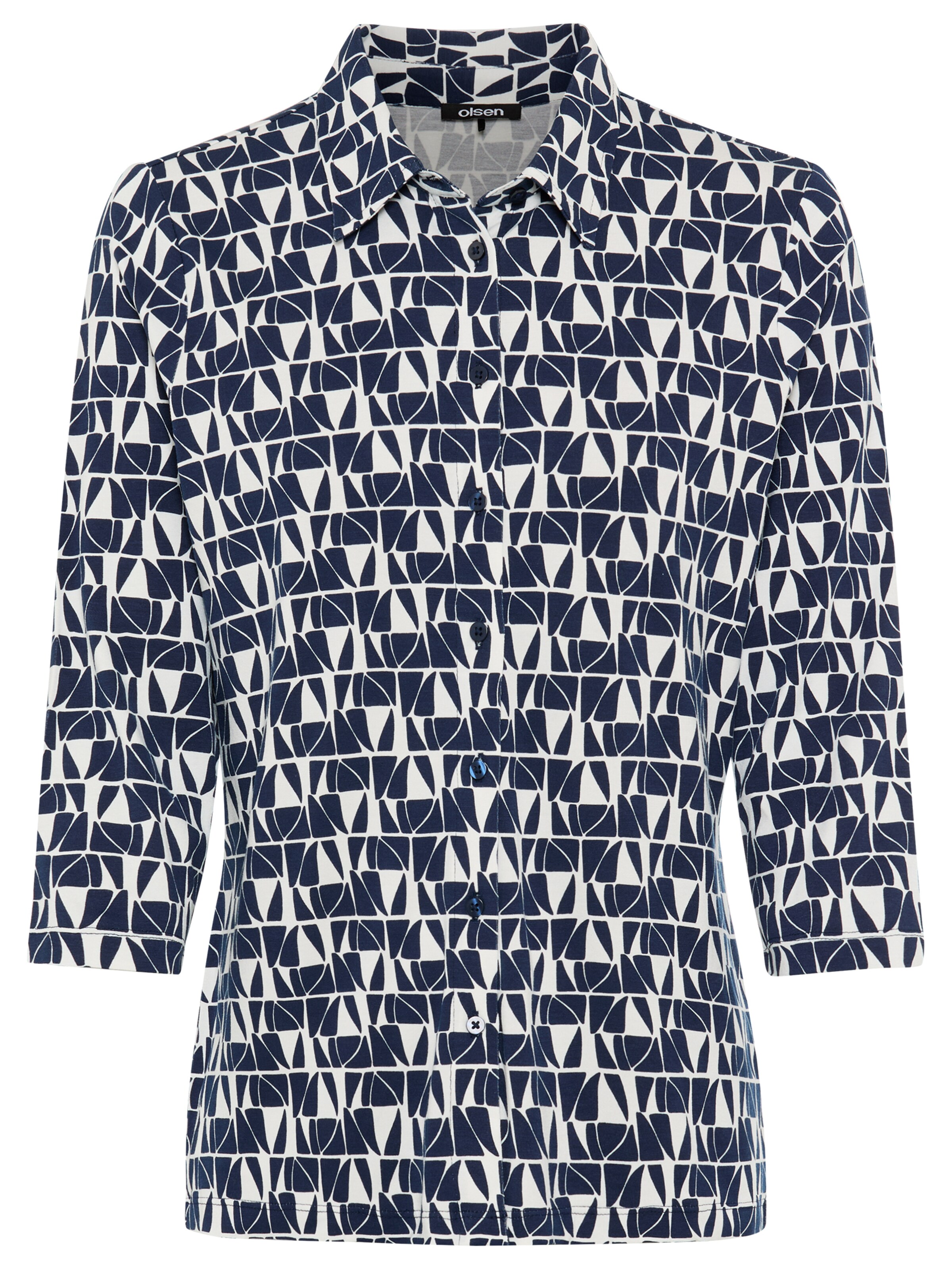 Olsen Blouse 'Hannah' in Blue: front