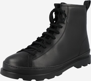 CAMPER - Botas con cordones en negro: frente