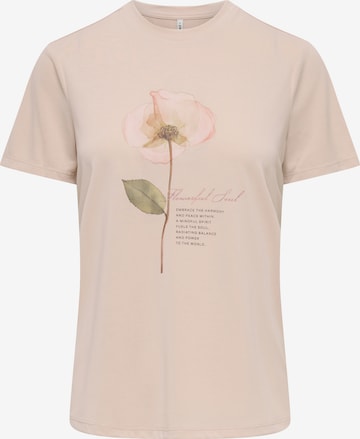 ONLY Shirt in Beige: front