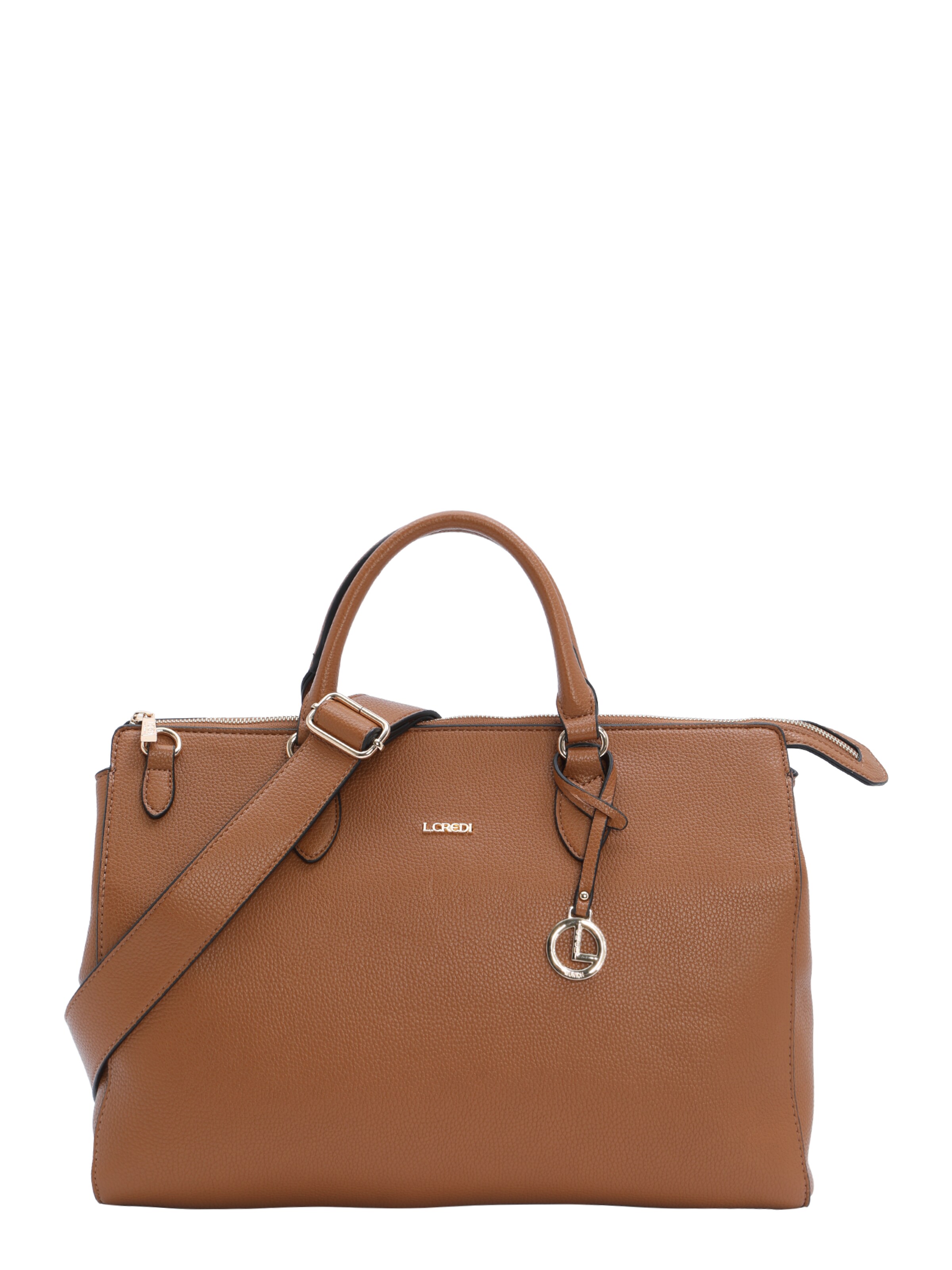 Frauen Taschen & Rucksäcke L.CREDI Handtasche 'Ella' in Karamell - NN29061 Frauen Taschen & Rucksäcke L.CREDI Handtasche 'Ella' in Karamell - NN29061