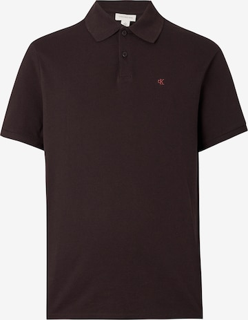 Calvin Klein Jeans Shirt in Bruin: voorkant