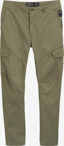Pantalon cargo TOM TAILOR DENIM en vert : devant