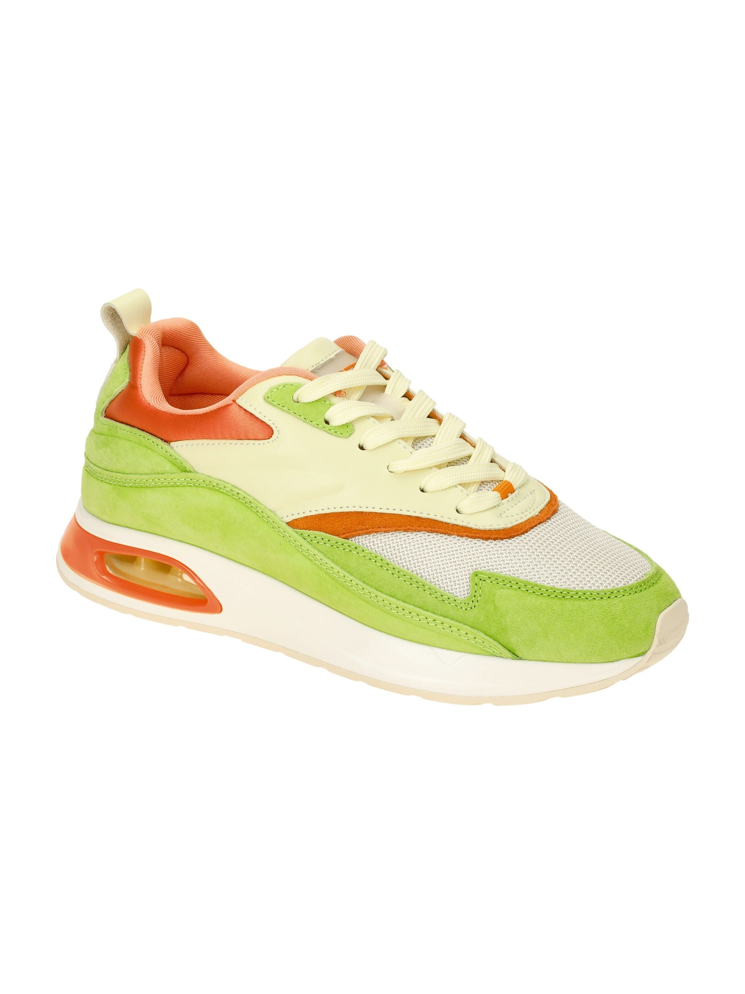 HOFF Lace-Up Shoes 'Hoff Kingkey Tower Schuhe Damen Sneakers grün 12406007' in Green: front
