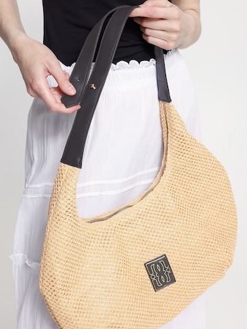 ICHI Shoulder Bag 'IAFIEL' in Beige