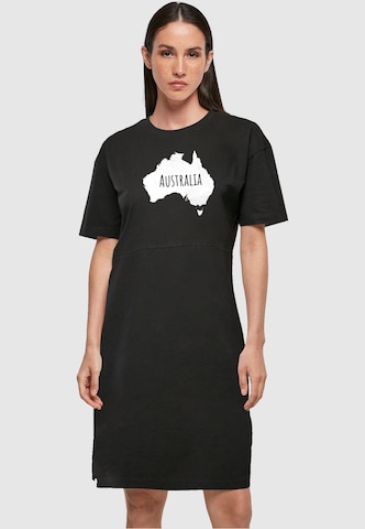 Merchcode Dress 'Australia' in Black: front