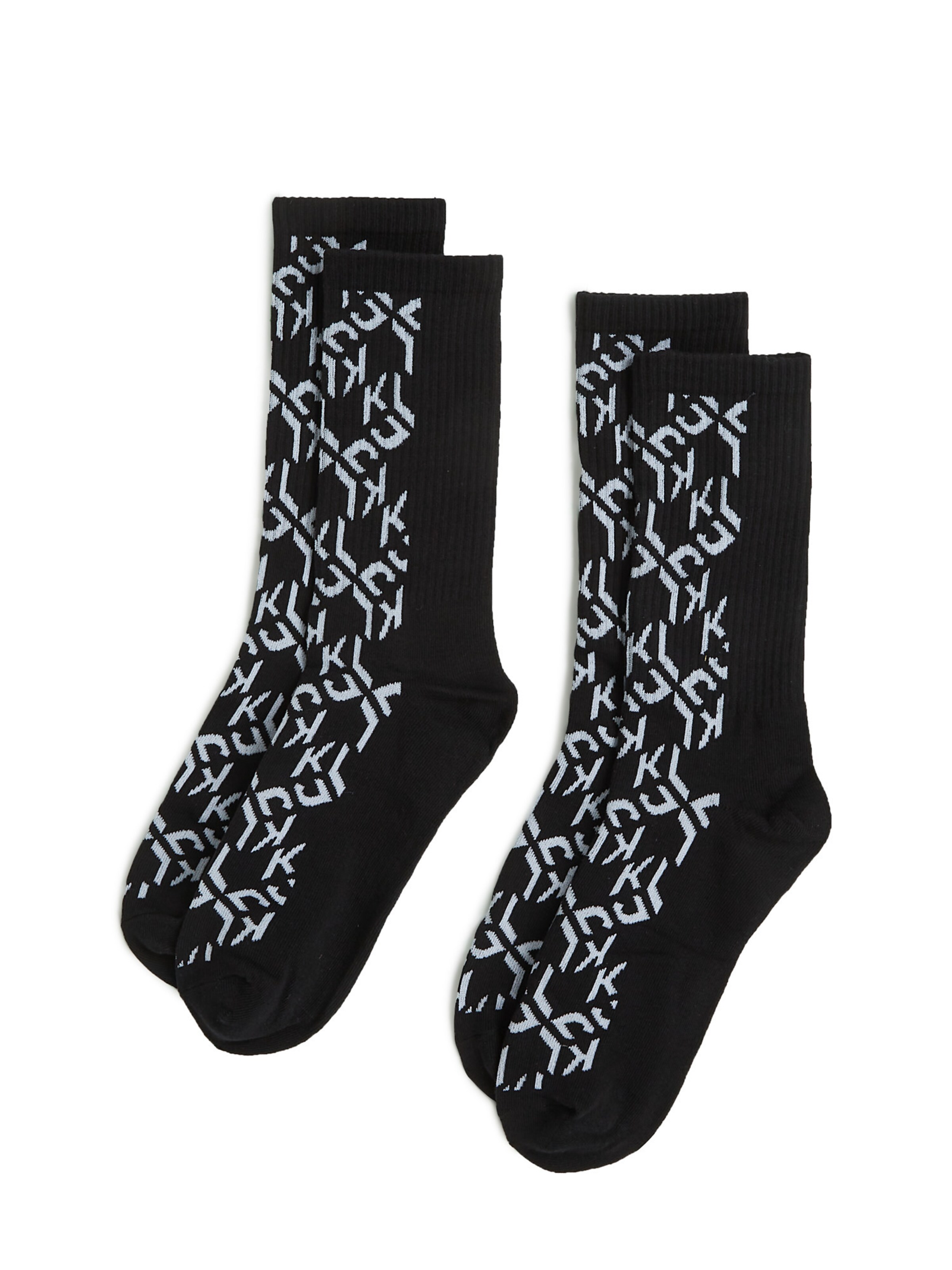 KARL LAGERFELD JEANS Sockor i svart: framsida