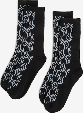 KARL LAGERFELD JEANSČarape - crna boja: prednji dio