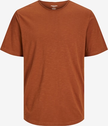 JACK & JONES Shirt 'JJEBasher' in Brown: front