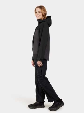Didriksons Outdoorjacke 'GRIT WNS ' in Schwarz