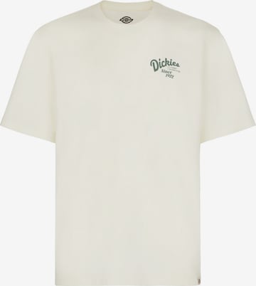 DICKIES - Camisa 'RAVEN' em branco: frente