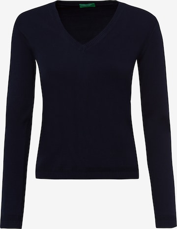 UNITED COLORS OF BENETTON Sweater in Blue: front