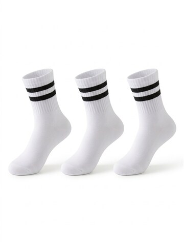 Millo Athletic Socks 'Sport Vibe' in White: front